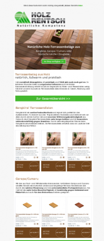 Newsletter-Marketing-Referenz-6 Newsletter Marketing ihr-holzshop.de