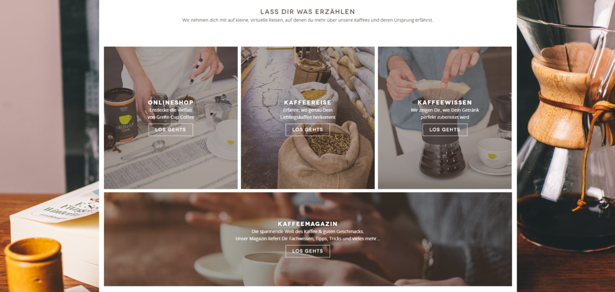 Shopware Storytelling Einkaufswelten
