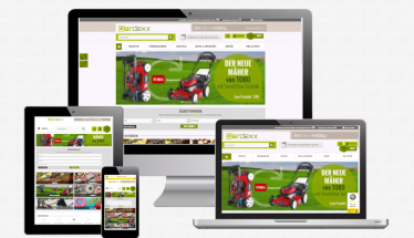 Responsive-Webdesign-Gardexx Onlineshop erstellen für Gardexx