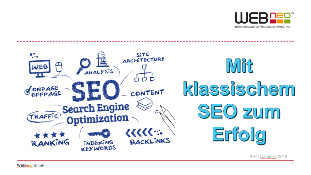 SEO Basics sind wichtig für den Erfolg.