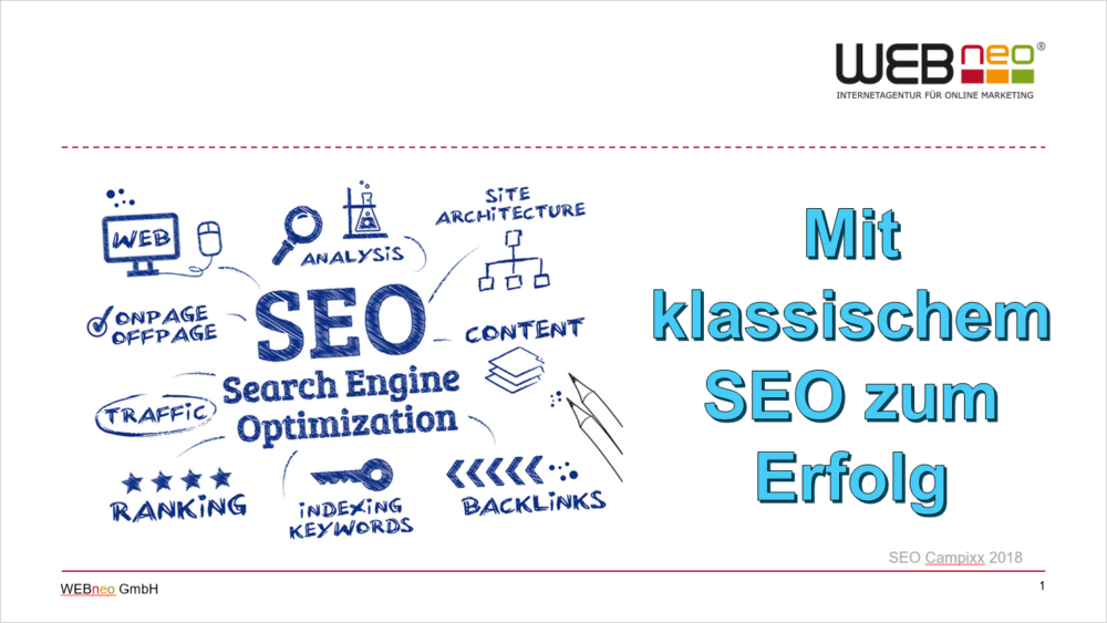 SEO Basics sind wichtig für den Erfolg.