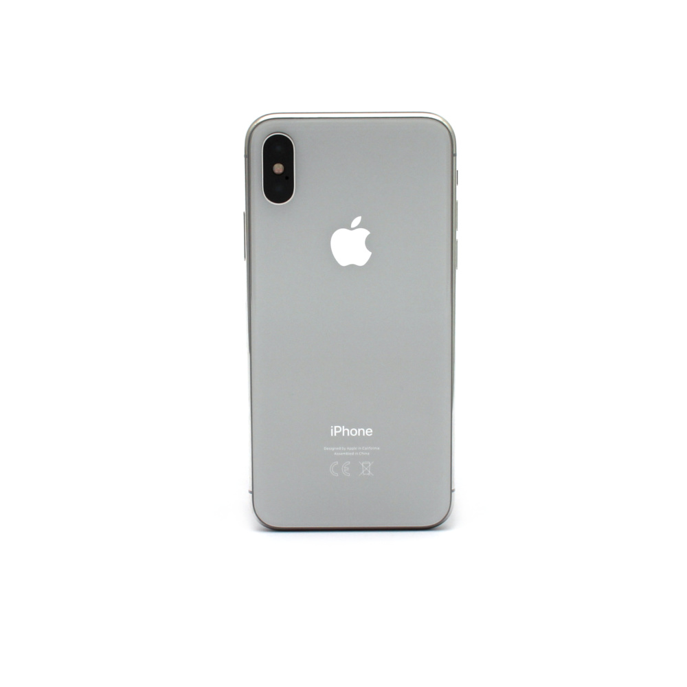 produktfotografie- beispiel für iPhoneX-silber