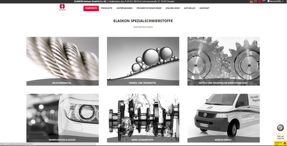 elaskon.de - WEBneo Casestudie