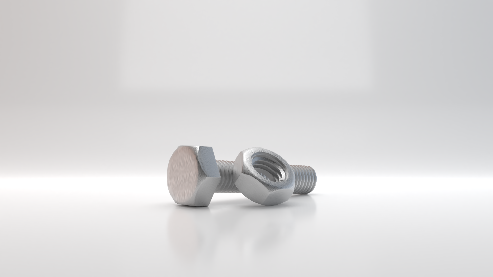 3D Grafiken / Rendering: Beispiel Schraube