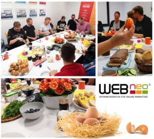 WEBneo Teamfrühstück Oster-Edition 2019 WEBneo Teamfrühstück Oster-Edition 2019
