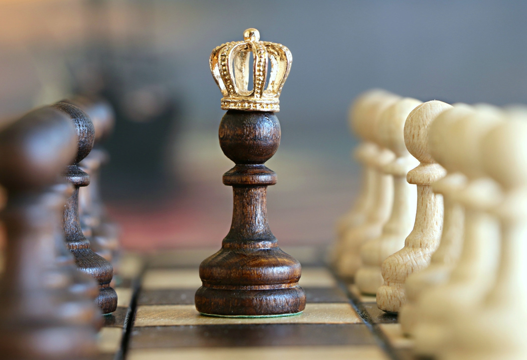 Schach mit Krone