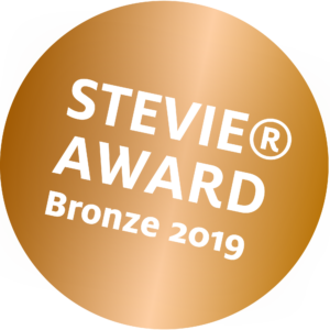 Stevie Award Bronze 2019