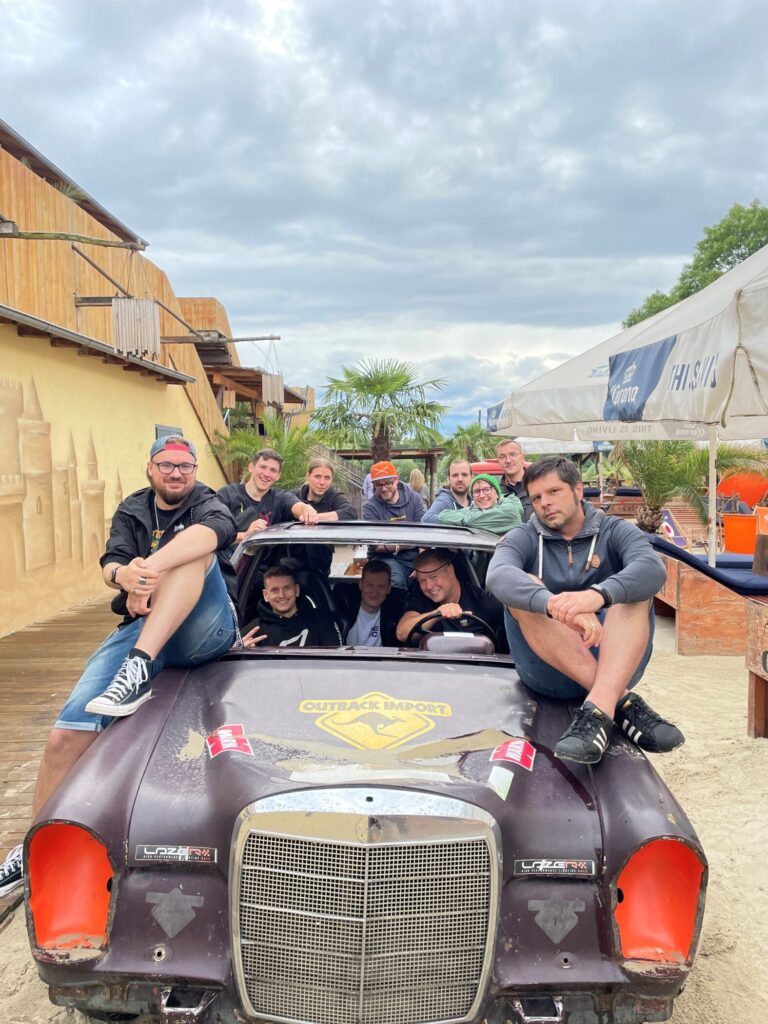 Team Entwicklung beim City Beach