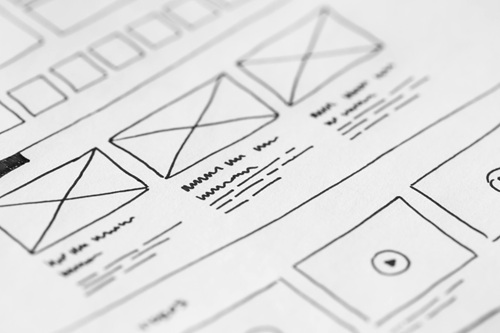 UX Skizze