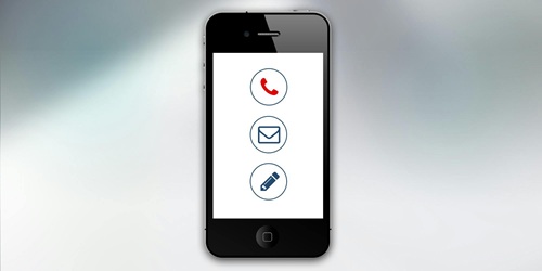 Kontakt Smartphone