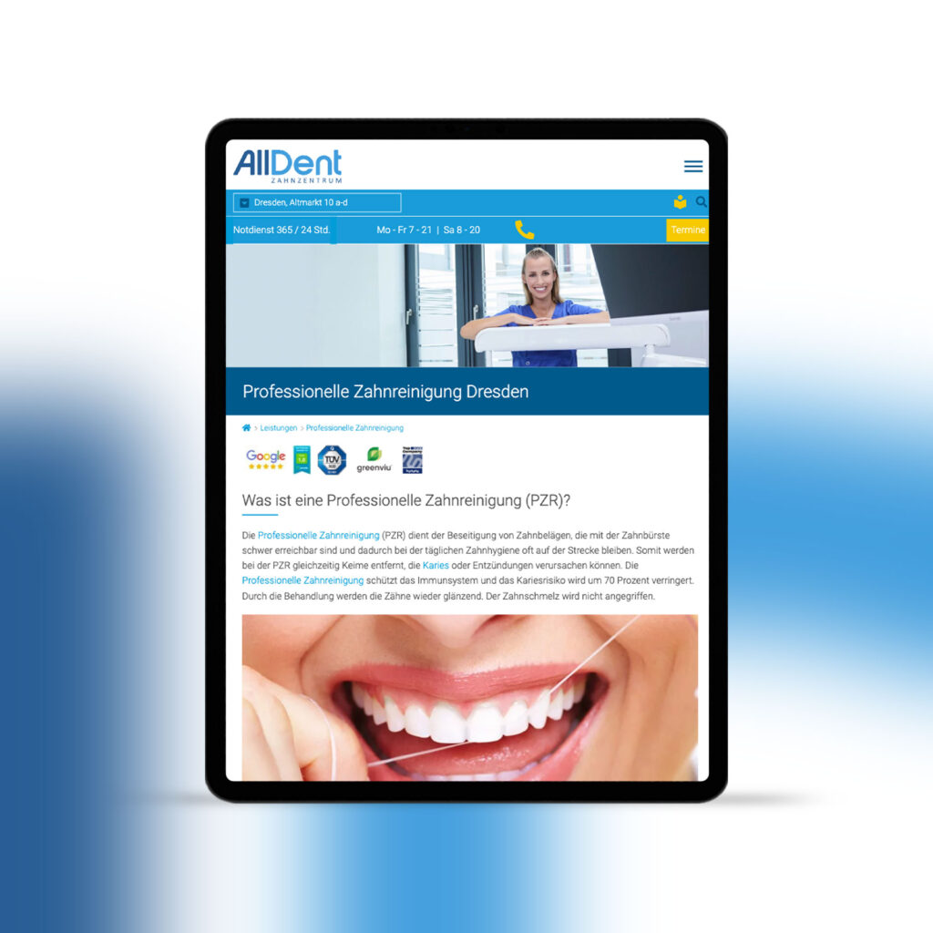 alldent-zahnzentrum-dresden.de / AllDent