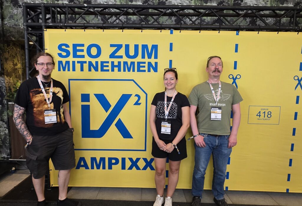 Silvio, Sarah und Boris auf der Campixx 2026