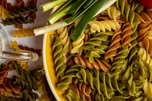 Bunte Pasta