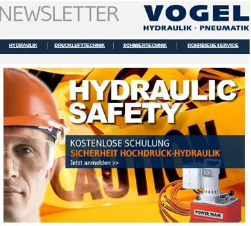 B2B-Newsletter-Marketing für Vogel Gruppe