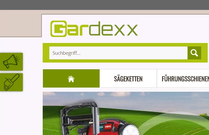 Gardexx.de JTL-Wawi und Shopware Intelligente Suchfunktion