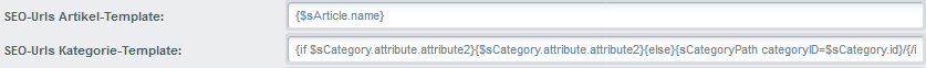 Sprechende URLs für SEO im Shopware Shop