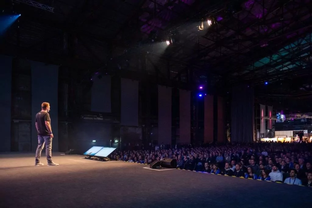 Shopware Community Day 2018 - Audience mit Stefan Hamann