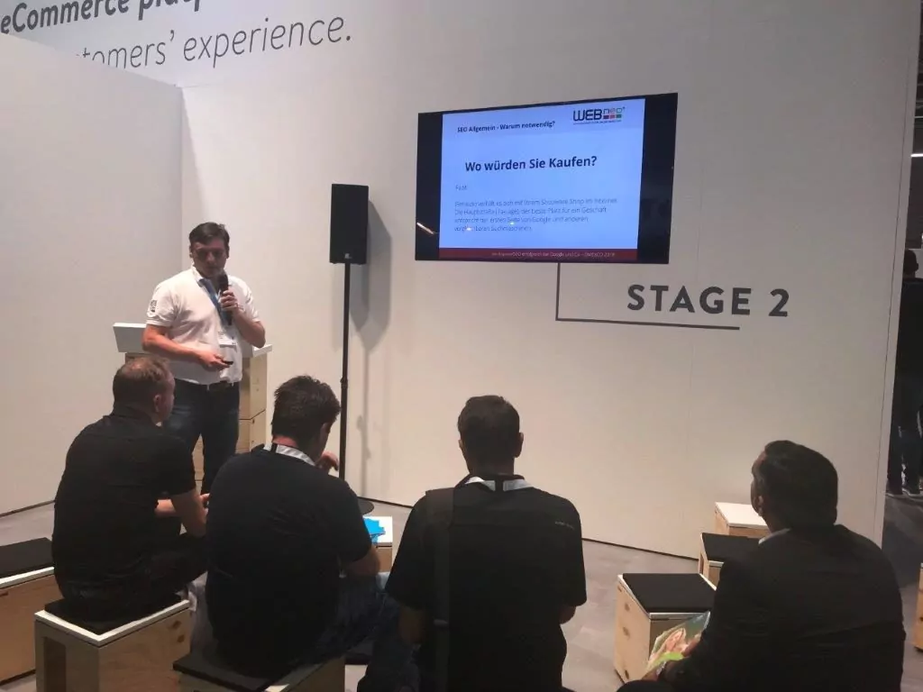 DMEXCO-2018_ Shopware Partner WEBneo mit Shopware SEO