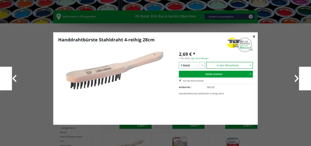 Click&Collect bei RHG.de
