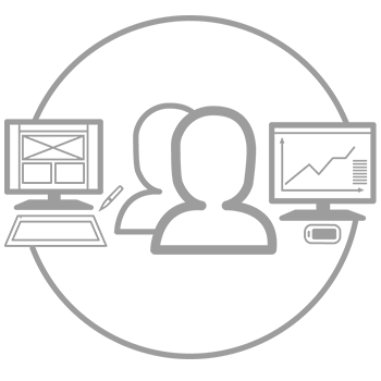 Webdesign Online-Marketing Team Icon