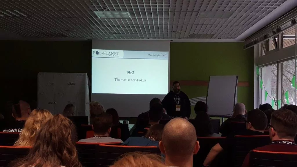 Roberto Gioia zur Content Reduktion bei der SEO Campixx 2019