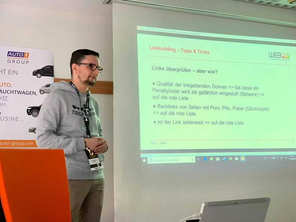 SEO Campixx 2019 mit Ronny Stoeck und Linkbuilding