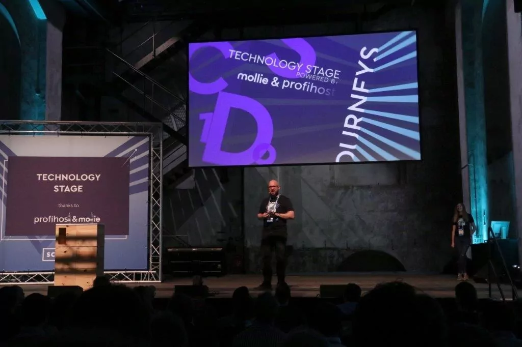 Technology Stage beim Shopware Community Day 2019
