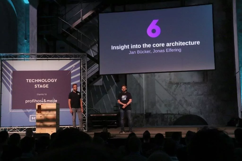 Technology Stage beim Shopware Community Day 2019