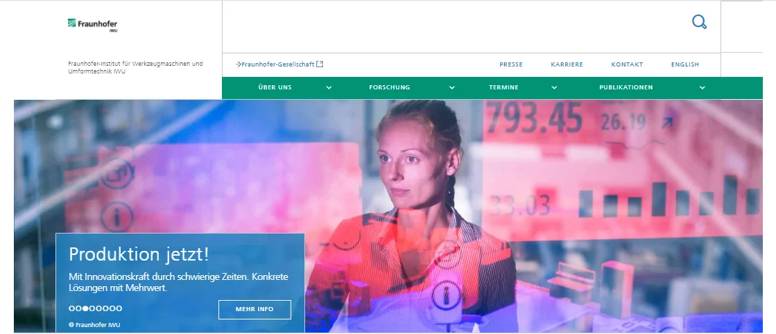 Fraunhofer Design für das IWU