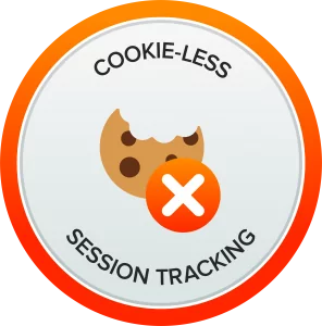 Cookieless session tracking