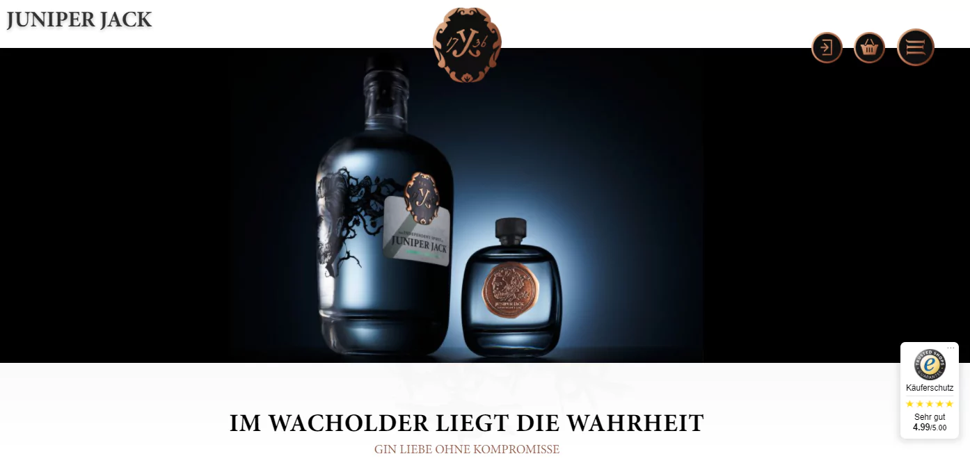 Kraftvolle Produktpräsentation von Juniper Jack