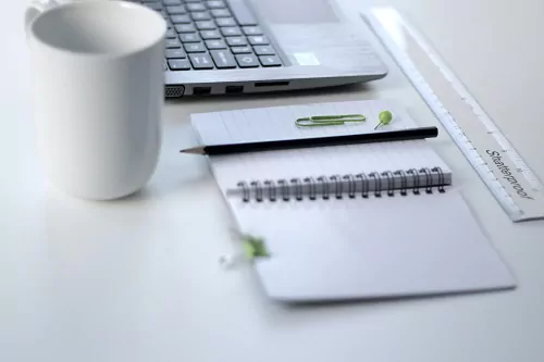 Block, Tasse, Tastatur
