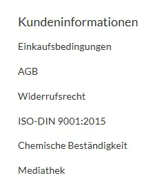 Rechtliche Vorschriften