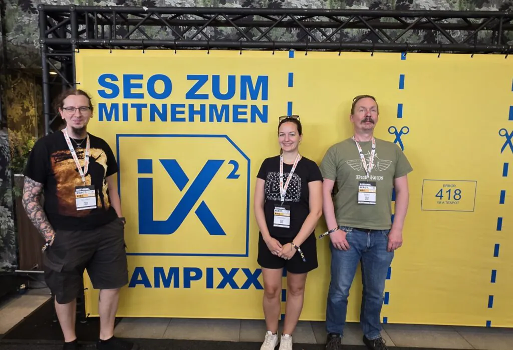Silvio, Sarah und Boris auf der Campixx 2026